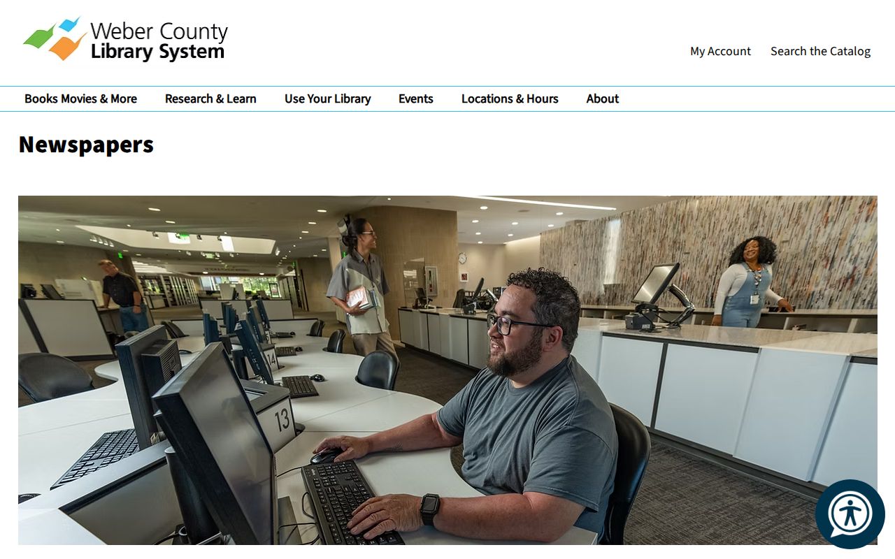 Roy people directories through Weber County Library newspaper resources